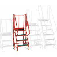 Barton Storage Barton Premier Commercial Steps Four Tread (Punched Steel Tread)