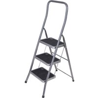 TB Davies 3 Tread Highrail-S Steel Step Stool