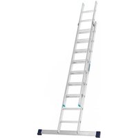 TB Davies Taskmaster 2.5m - 4.5m 2 Section Extension Ladder with Stabiliser Bar