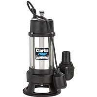 Clarke HSEC1400A - 1400W (1HP) Heavy Duty Submersible Cutter Pump
