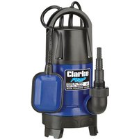 Clarke PSV7A 1½" 750W 217Lpm 8m Head Submersible Pump With Folding Base & Float Switch (230V)