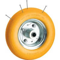 Clarke Clarke PF395 Puncture Proof Yellow Tyred Wheel 395mm