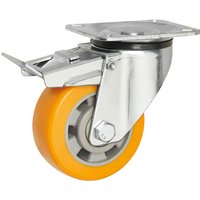 Click to view product details and reviews for Clarke Ml100bpu 100mm Pu Braked Swivel Castor 200kg. Click to view product details and reviews for Clarke Ml100bpu 100mm Pu Braked Swivel Castor 200kg.