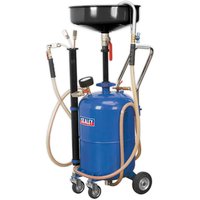 Sealey Sealey AK456DX 35L Air Discharge Mobile Oil Drainer with Probes