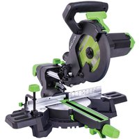 Evolution F210SMS 210mm Sliding Compound Mitre Saw (230V)