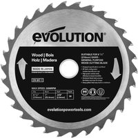 Evolution W210TCT-30 210mm Wood Cutting Blade