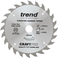 Trend CRAFTPRO Non Stick Wood Cutting Saw Blade