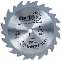 Trend CRAFTPRO Wood Cutting Saw Blade