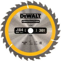 DEWALT DEWALT DT1940-QZ Circular Saw Blade 184x16mm 30T