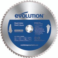 Evolution 66TBLADE Mild Steel Cutting Chop Saw Blade 355 X 25.4Mm X 66T
