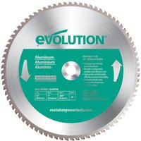 Evolution 80TBLADE14 Aluminium Cutting Chop Saw Blade 355 X 25.4Mm X 80T