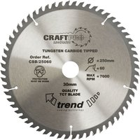 Trend CRAFTPRO Wood Cutting Saw Blade
