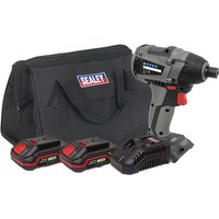 Sealey Sealey CP20VIDXKIT Brushless Impact Driver Kit 1/4