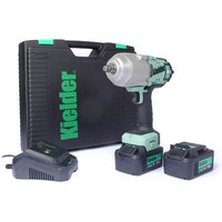 Kielder Kielder KWT-085 18V Brushless 1/2” 1050Nm Impact Wrench with 2x 5.0Ah Batteries & Charger