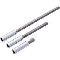 Blue Spot 3 Piece 1/4" Magnetic Bit Adaptor Set