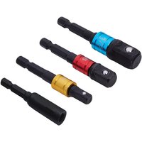 Blue Spot Tools Blue Spot 4 piece Colour Coded Impact Socket Adaptors (1/4
