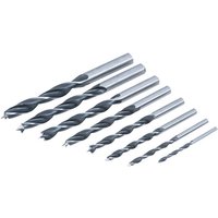 8 Piece Wood Drill Bit Set (3-10mm)