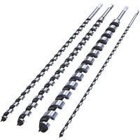 Amtech Amtech 4 Piece 600mm Auger Bit Set