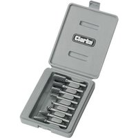 Clarke CHT580 8 piece Double Cut Rotary Burr Set