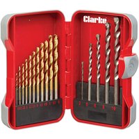 Clarke Clarke CHT765 17 Piece Combination Drill Bit Set (1.5-10mm)