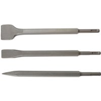 Machine Mart SDS+ 3 Piece Chisel Set