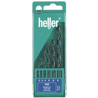 Heller 6pce HSS Twist Drill Set for Metal