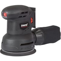 Trend TREND T18S 18V 125mm Random Orbital Sander (Bare Unit)