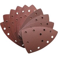 Pack Of 10 Assorted Sanding Sheets for Einhell TE-OS1320