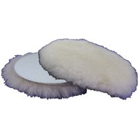 National Abrasives Polishing Bonnet - hook & loop - 100% Merino Wool 125mm (5")