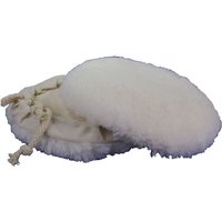 National Abrasives Polishing Bonnet - Tie On - 100% Merino Wool 125mm (5")