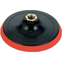 National Abrasives M14 Backing Pad Ø125mm x 25mm Hook & Loop Foam Support for Polishing Pads (25/30mm Thick)