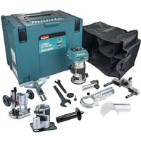 Read more about Makita Xgt Makita Rt001gz16 40vmax 6mm & 8mm Router Trimmer Bl Xgt -bare Unit- With Guide And Base Set And Makpac Case