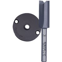 Machine Mart Xtra Trend TEMP/LN57X1/4 Cutter & Guide Bush Set For Letter/Number Templates