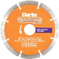 Clarke Clarke SSD115 Diamond Blade 115mm