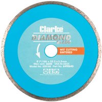Clarke SCR180 Diamond Blade 180mm