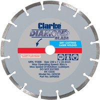 Clarke Clarke LWS230 Diamond Blade 230mm