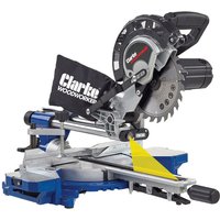 Clarke Clarke CMS216S 216mm Sliding Compound Mitre Saw (230V) with Laser