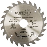 Trend CRAFTPRO Wood Cutting Saw Blade