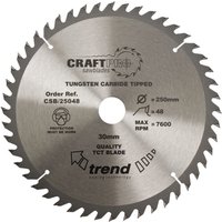 Trend CRAFTPRO Wood Cutting Saw Blade