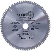 Trend CSB/AP21680 Saw Blade 216mm X 80 TEETH X 30mm
