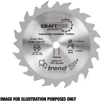 Trend Trend CSB/13624TA Craft Saw Blade 136x20mm 24T