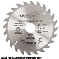 Trend CRAFTPRO Wood Cutting Saw Blade