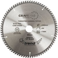 Trend CRAFTPRO Wood Cutting Saw Blade