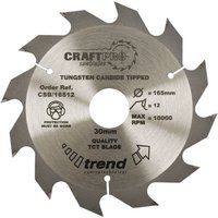 Trend CRAFTPRO Wood Cutting Saw Blade