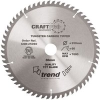 Trend CRAFTPRO Wood Cutting Saw Blade