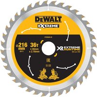 DeWalt XR FLEXVOLT DEWALT XR FlexVolt DT99569-QZ Saw Blade 216x30mm 36T