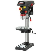 Back In Stock Clarke CDP302B 16 Speed Bench Drill Press with Round Table (230V)