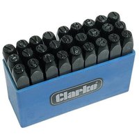 Clarke Clarke ET145 6mm Letter Punch Set