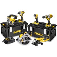 DEWALT DEWALT DCK694P3-G 18V Brushless 6 Piece Kit (3 batteries) & 2 x Kitboxes