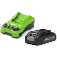 Greenworks 24V/48V Greenworks 24V 2Ah Lithium-ion Battery & 24V 60min Battery Charger kit